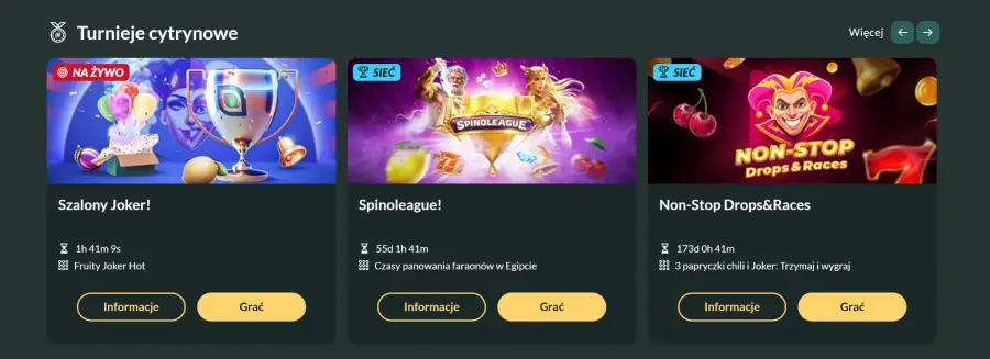 Lemon casino bonus za rejestracjÄ