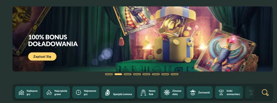 Lemon casino bonus